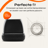 FLOOQ - Stoelpootdoppen- Rechthoekig transparant - Friso