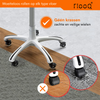 FLOOQ - Transparante bureaustoelwielen - Folmer