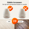 FLOOQ - Stoelpootdoppen Pro - Rond - Beige - Floor