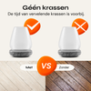 FLOOQ - Stoelpootdoppen Pro - Rond - Transparant - Floor