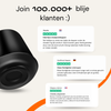FLOOQ - Stoelpootdoppen - Rond - Zwart - Fero