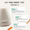 FLOOQ - Stoelpootdoppen Pro - Rond - Beige - Floor