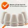 FLOOQ - Stoelpootdoppen Pro - Rond - Beige - Floor