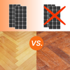 FLOOQ - Zelfklevend Meubelvilt - 50 stuks - 5,0 x 5,0 cm vierkant