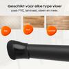 FLOOQ - Stoelpootdoppen Pro - Rond - Zwart - Fen