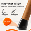FLOOQ - Stoelpootdoppen - Schuin met vilt - Fokke